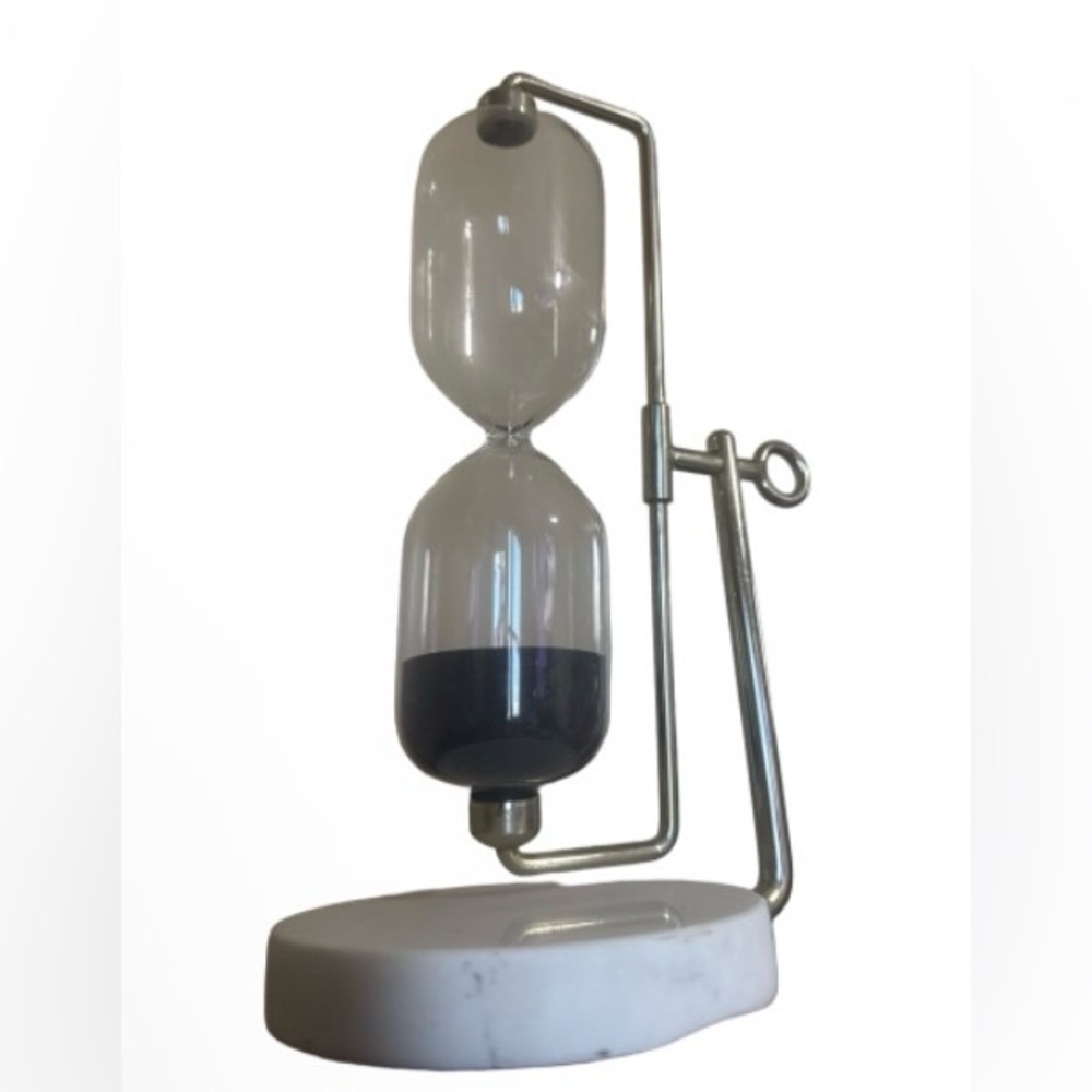 Modern  15 minute Hourglass Timer with Stand